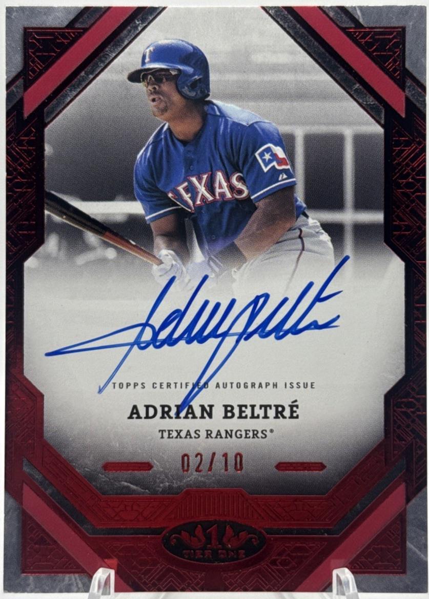 Adrian Beltre [Red Foil] #T1A-ABE