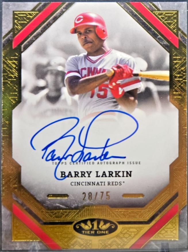 Barry Larkin [Green Foil] #T1A-BL