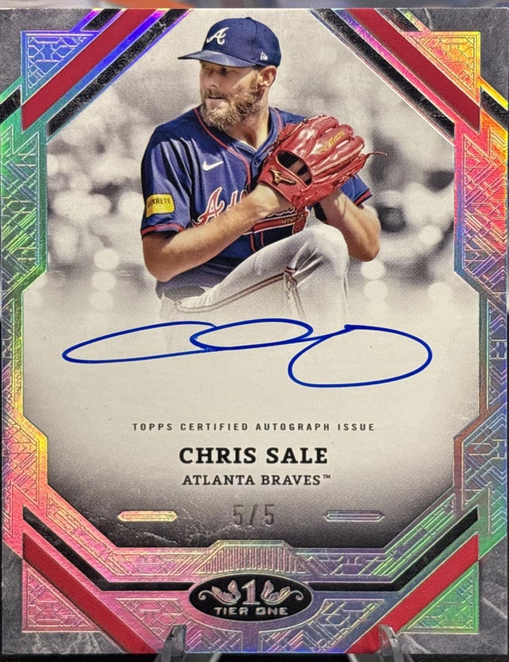 Chris Sale [Holo Silver Foil] #T1A-CS