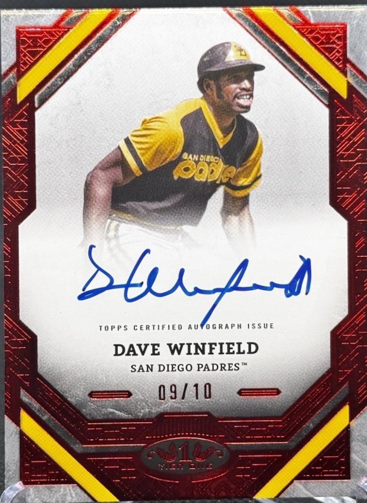 Dave Winfield [Red Foil] #T1A-DW