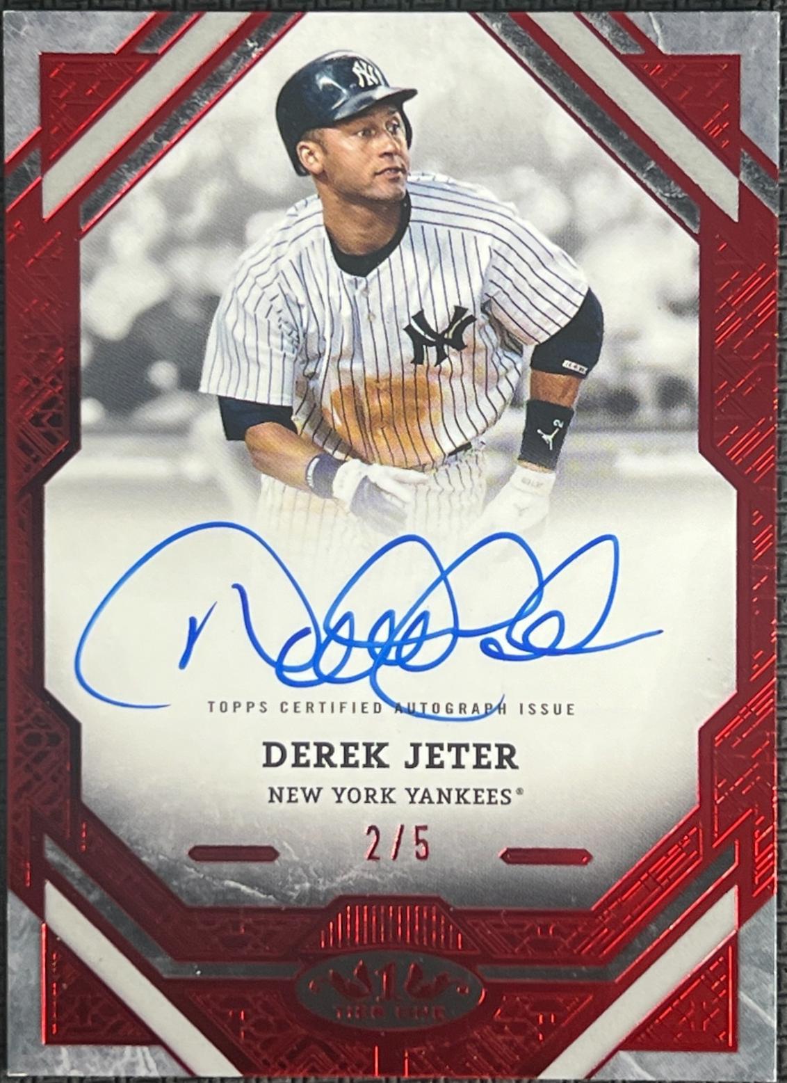 Derek Jeter [Red Foil] #T1A-DJ