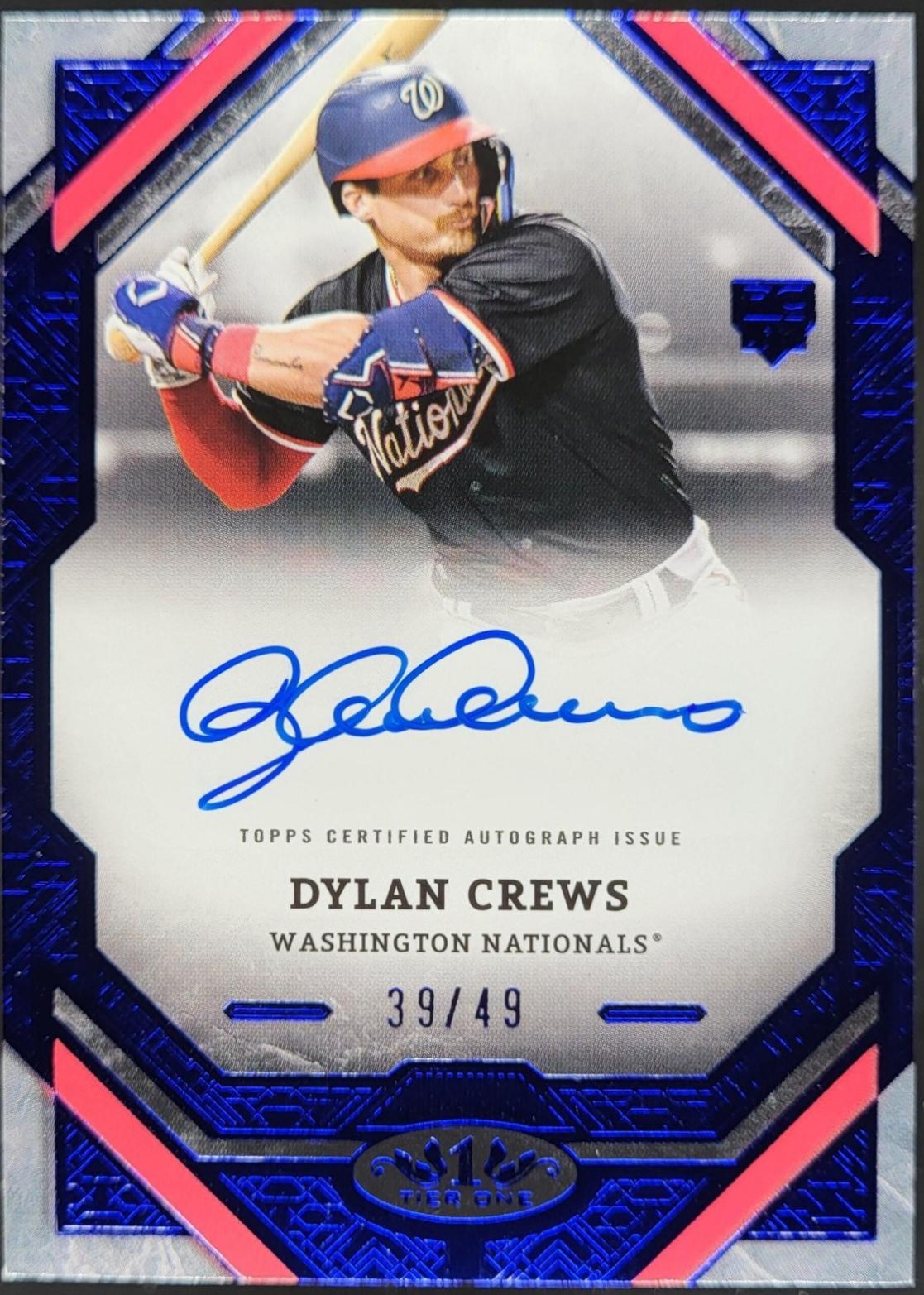 Dylan Crews [Blue Foil] #T1A-DC