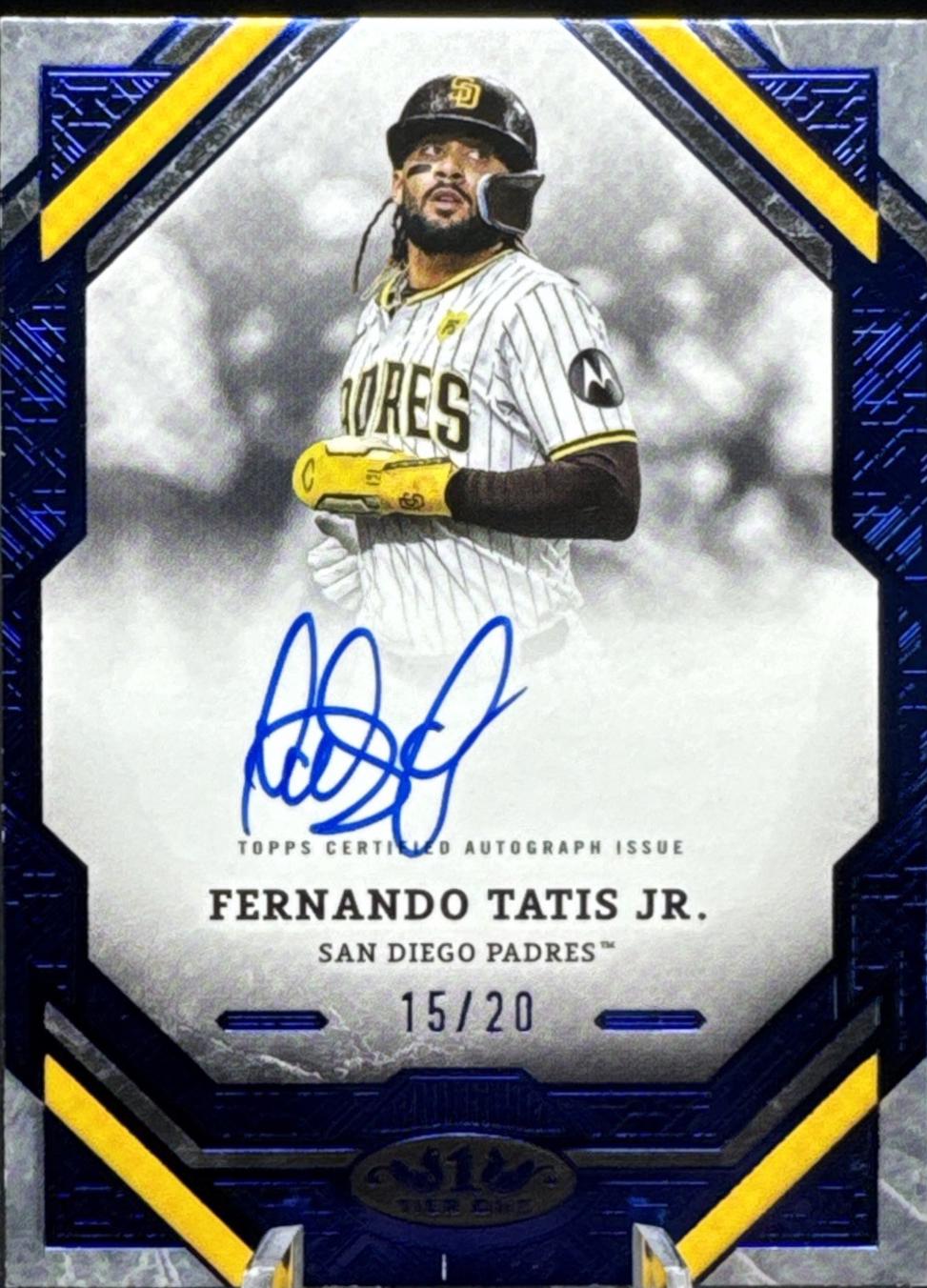 Fernando Tatis Jr. [Blue Foil] #T1A-FT
