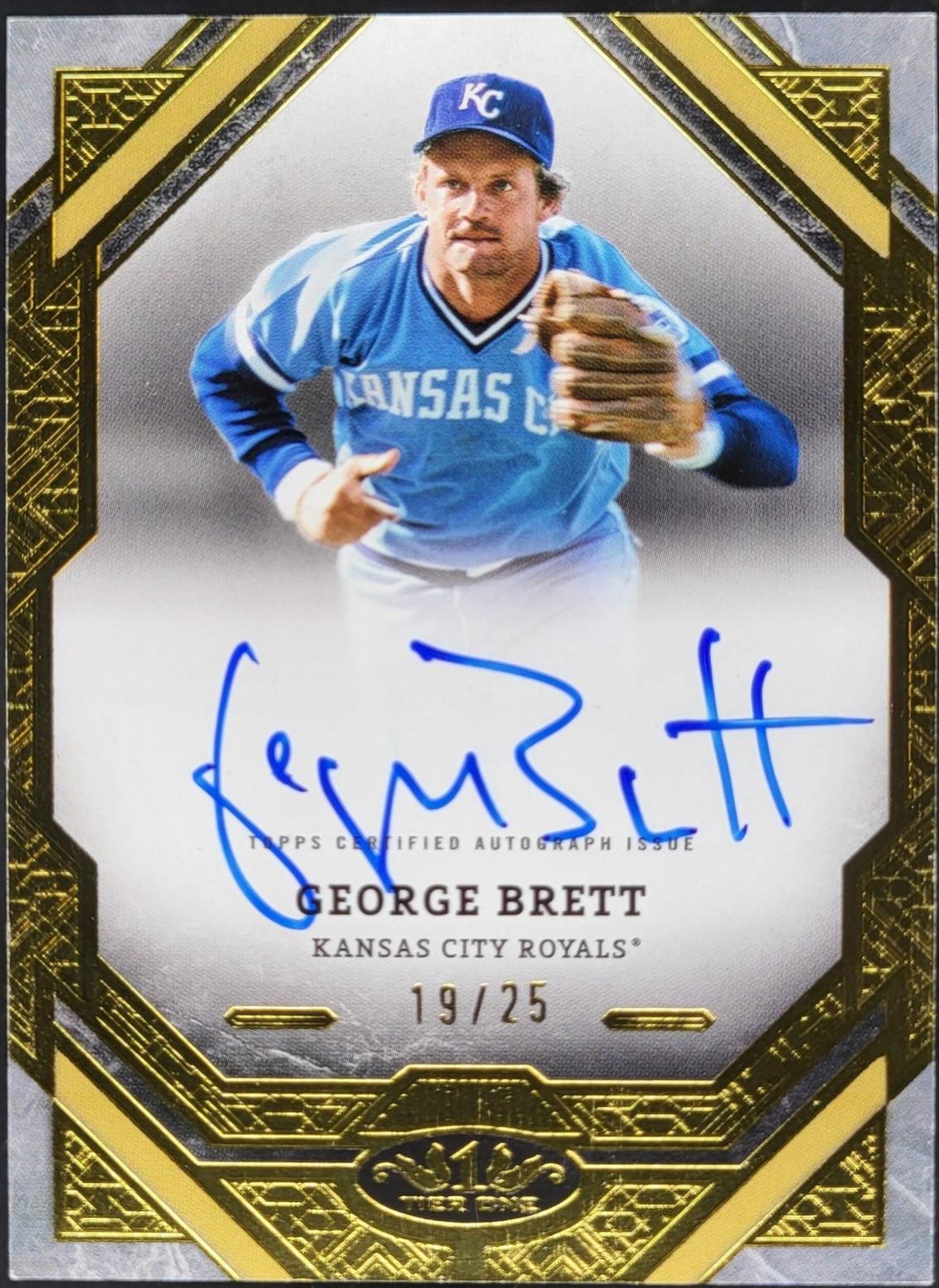 George Brett [Green Foil] #T1A-GB