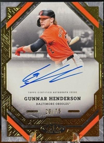 Gunnar Henderson [Green Foil] #T1A-GH