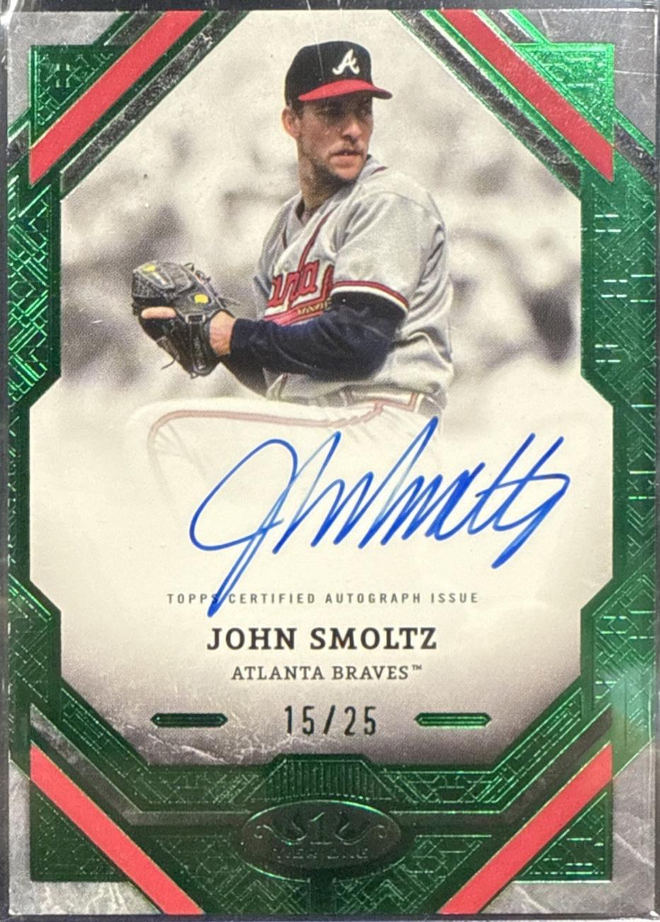 John Smoltz [Green Foil] #T1A-JS