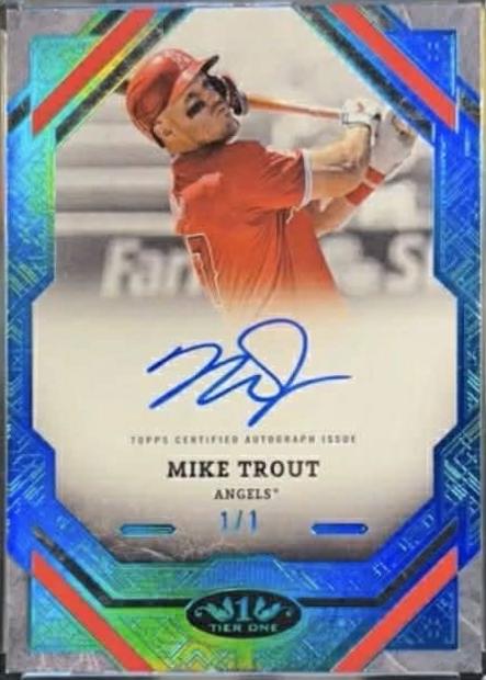 Mike Trout [Blue Foil] #T1A-MT