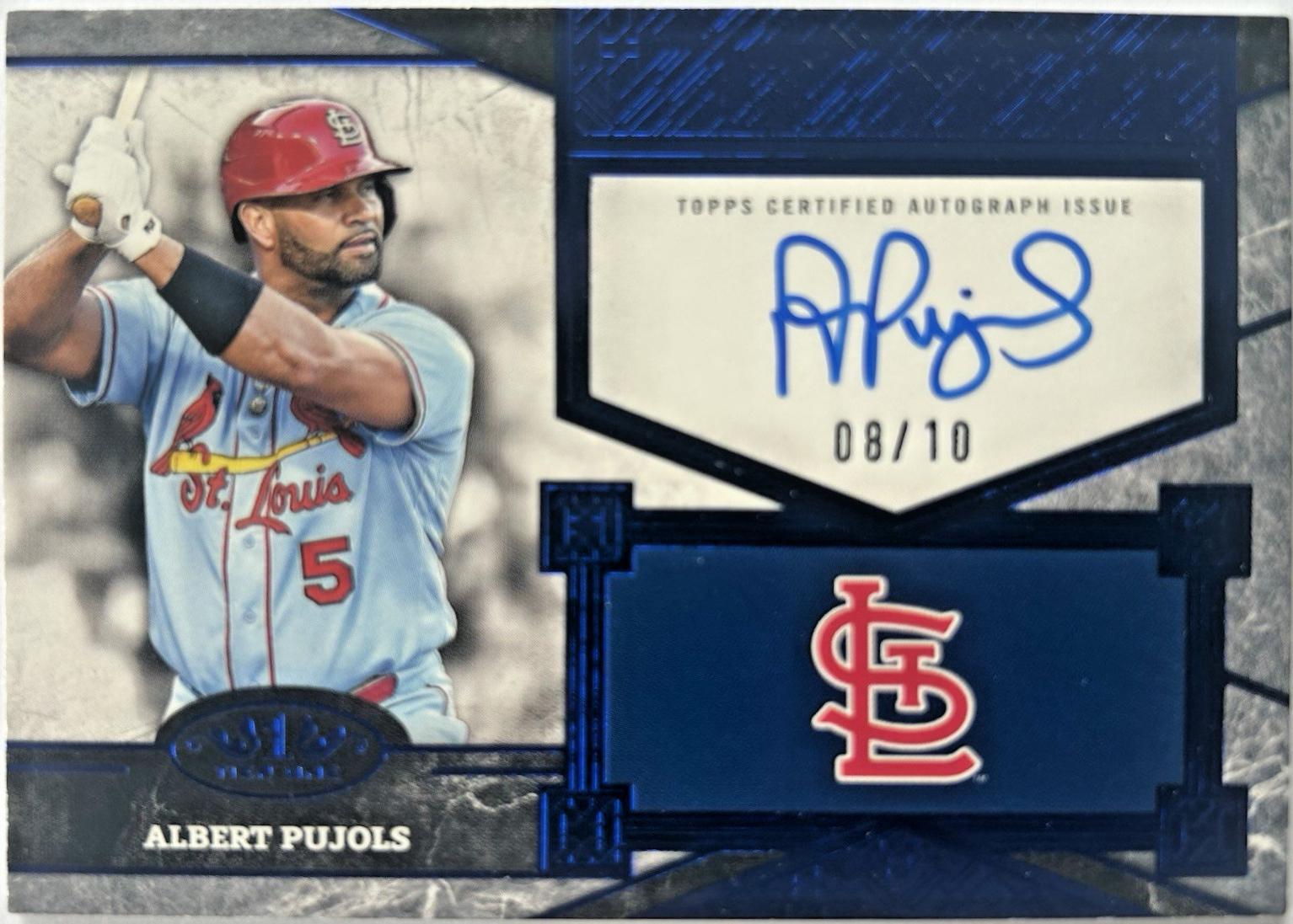 Albert Pujols [Blue Foil] #TSS-AP