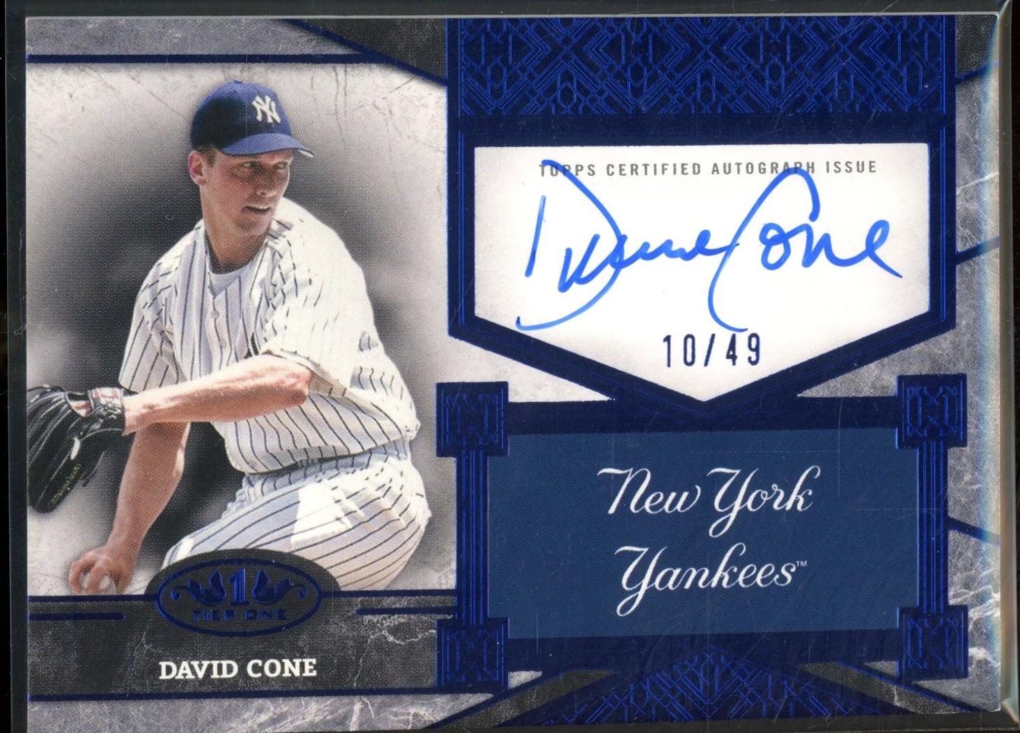 David Cone [Blue Foil] #TSS-DC