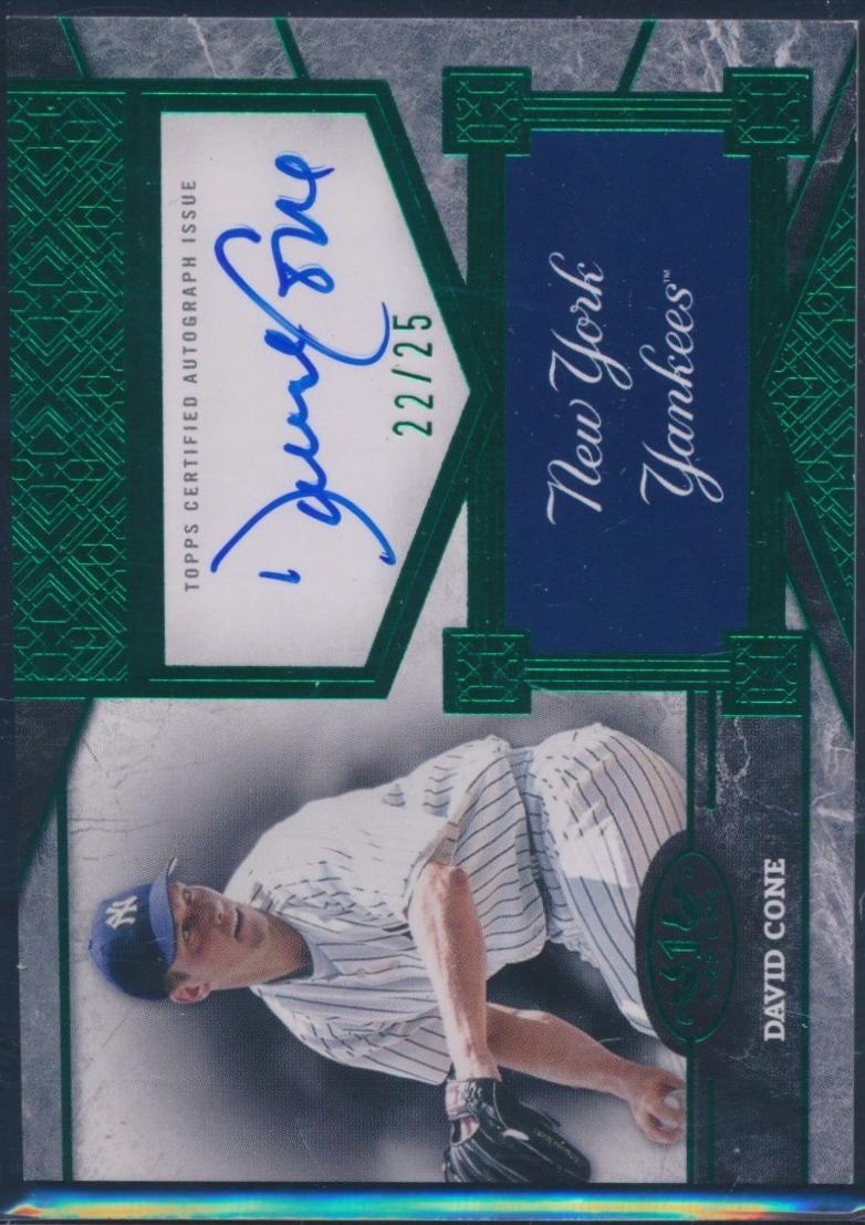 David Cone [Green Foil] #TSS-DC