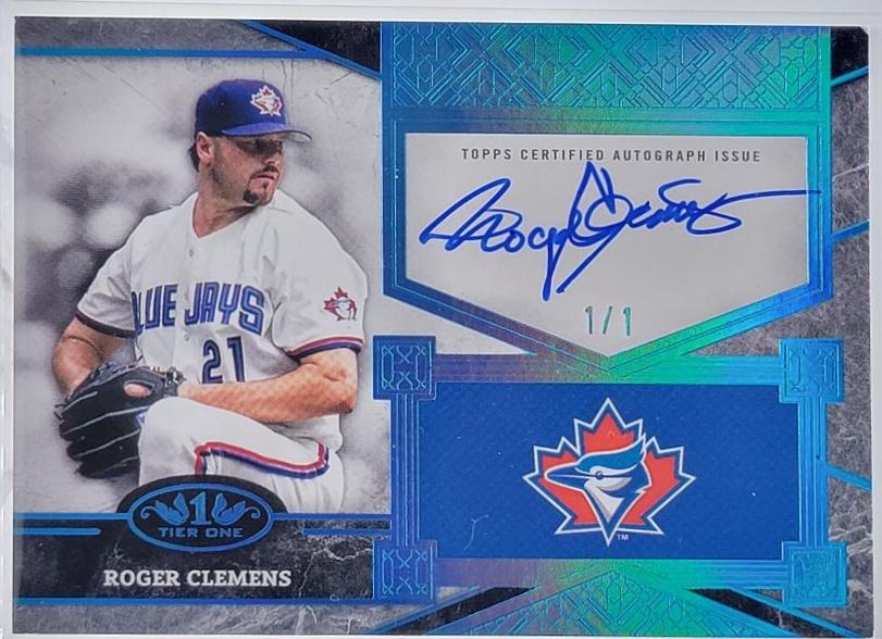 Roger Clemens [Holo Platinum Blue Foil] #TSS-RC