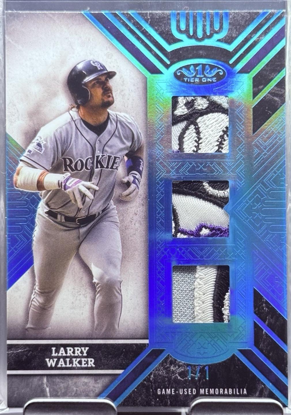 Larry Walker [Patch] #T1TR-LW