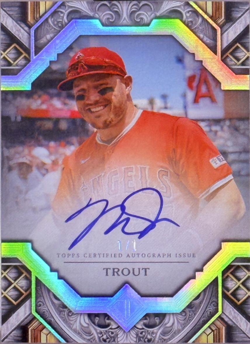 Mike Trout [Platinum] #TAC-MT