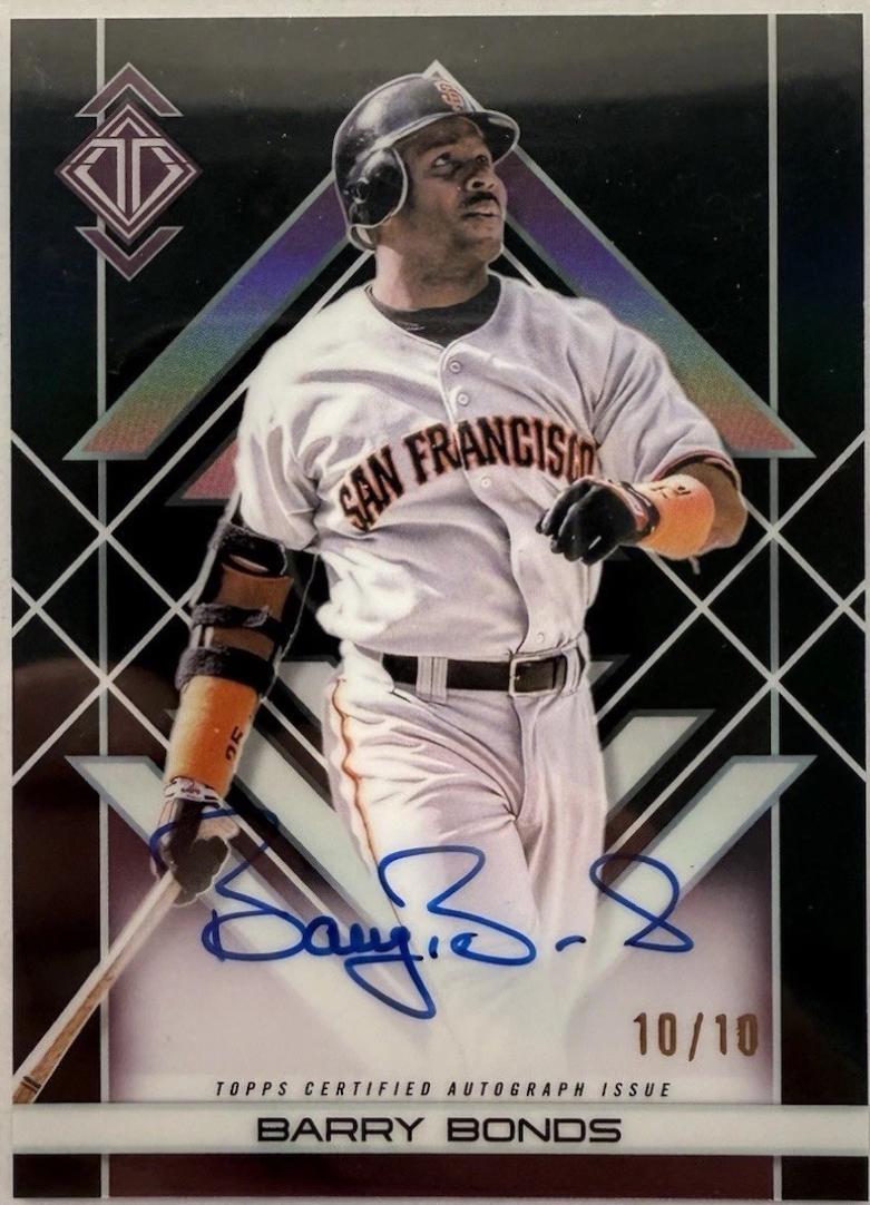 Barry Bonds [Black] #TAIC-BB