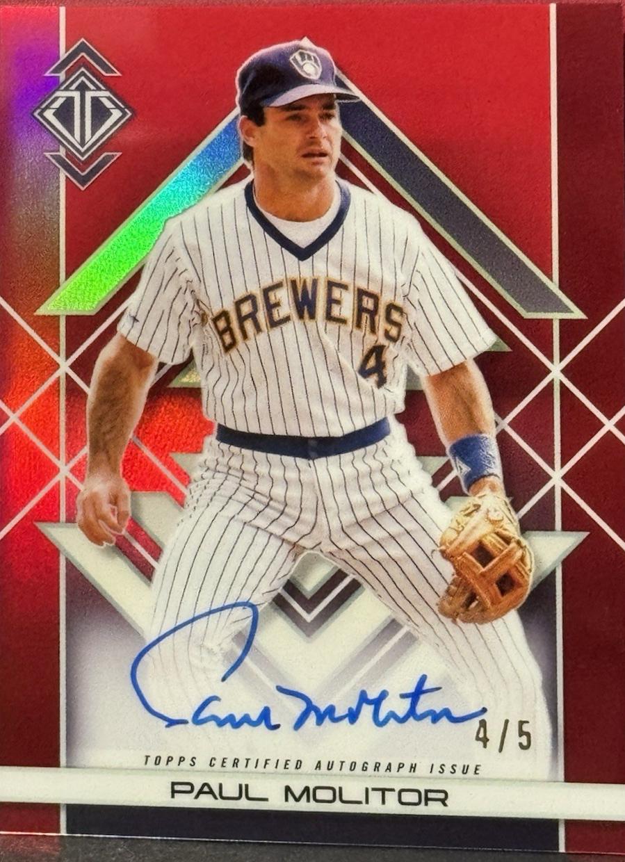 Paul Molitor [Red] #TAIC-PMO