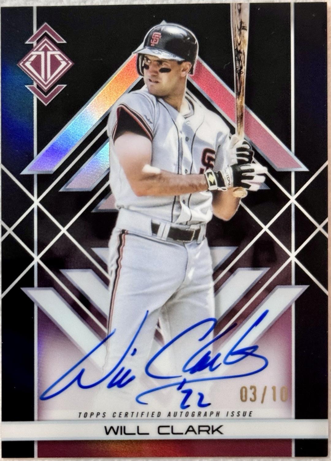 Will Clark [Black] #TAIC-WC