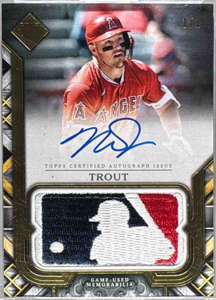Mike Trout #MLBPA-MT