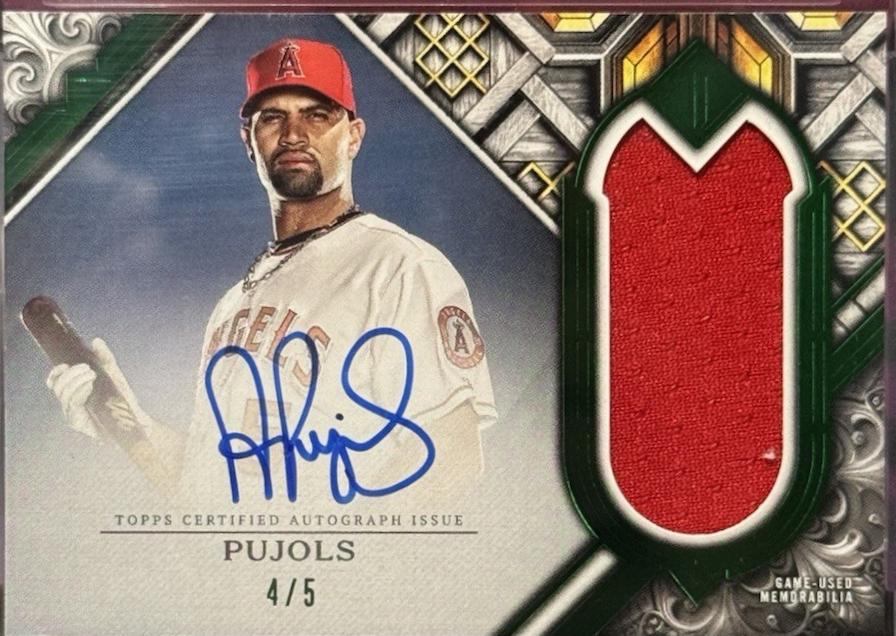 Albert Pujols [Emerald] #PCA-APU