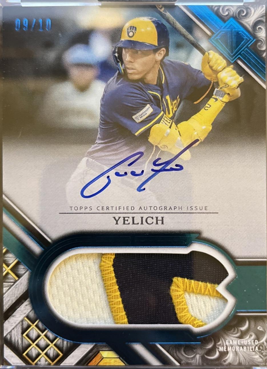 Christian Yelich [Blue] #PCA-CY
