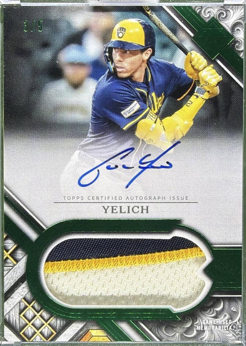 Christian Yelich [Emerald] #PCA-CY