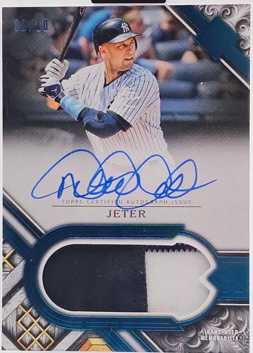 Derek Jeter [Blue] #PCA-DJ