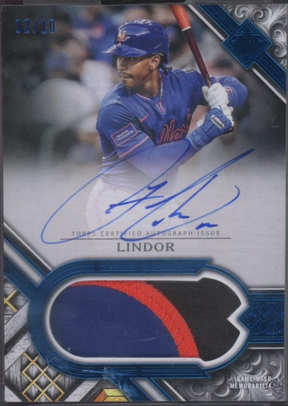 Francisco Lindor [Blue] #PCA-FL