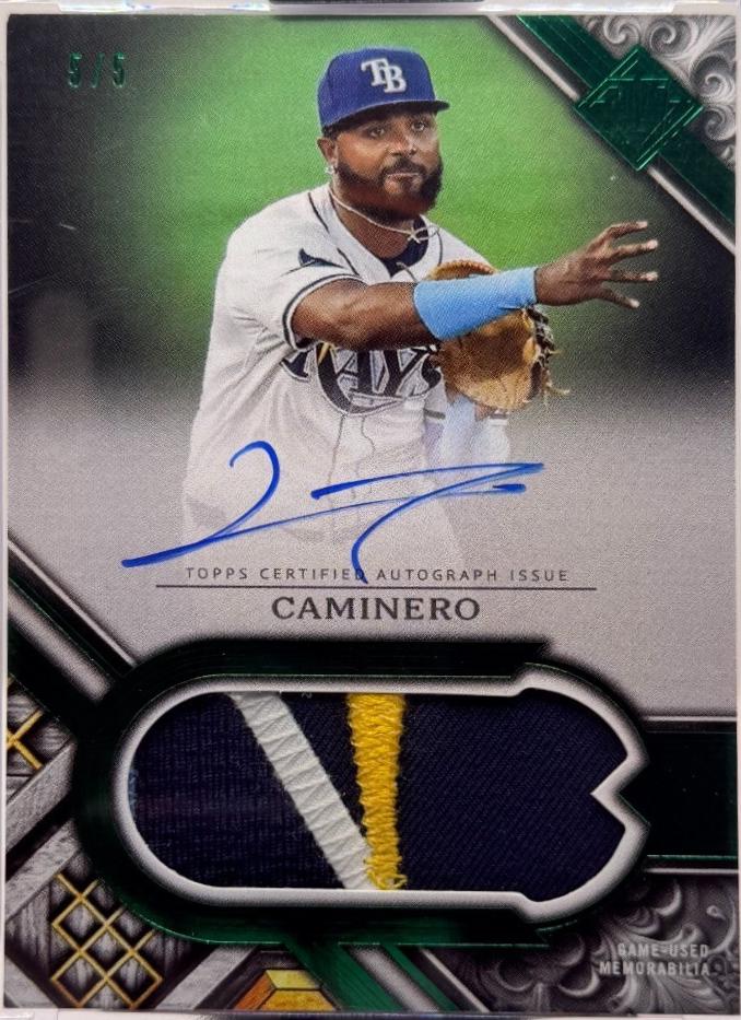 Junior Caminero [Emerald] #PCA-JC
