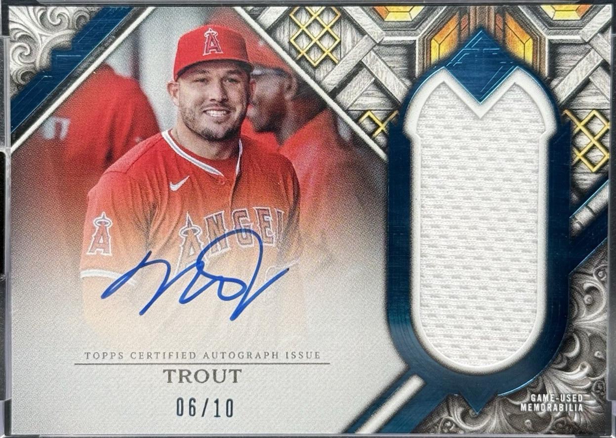 Mike Trout [Blue] #PCA-MT