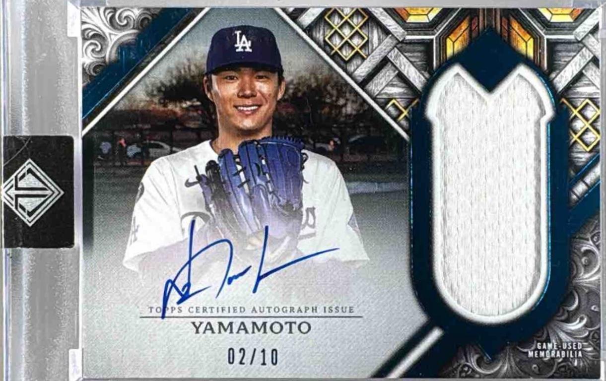 Yoshinobu Yamamoto [Blue] #PCA-YY