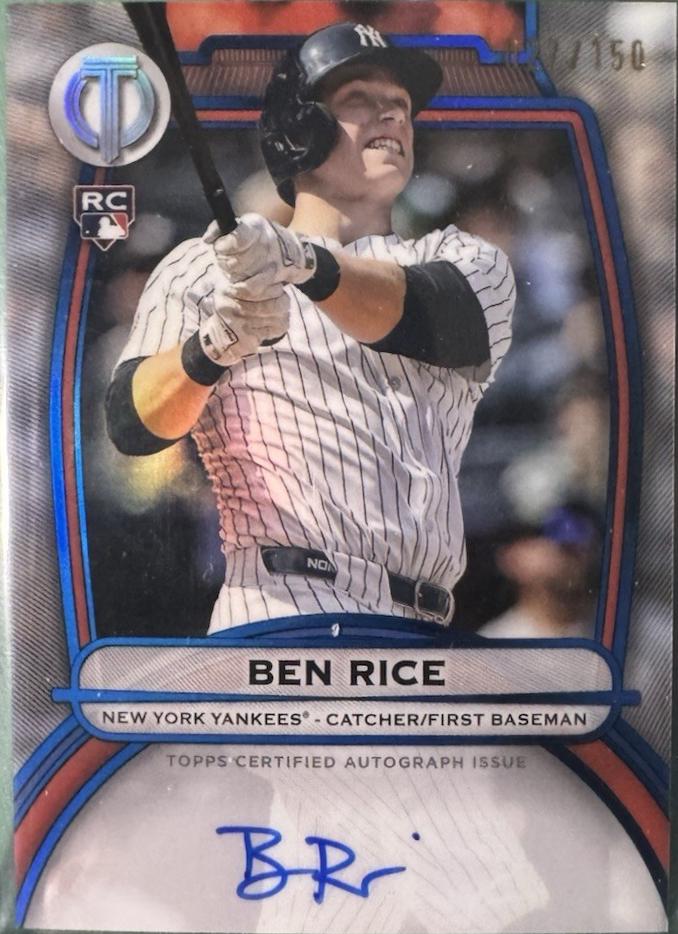 Ben Rice [Blue] #TA-BR
