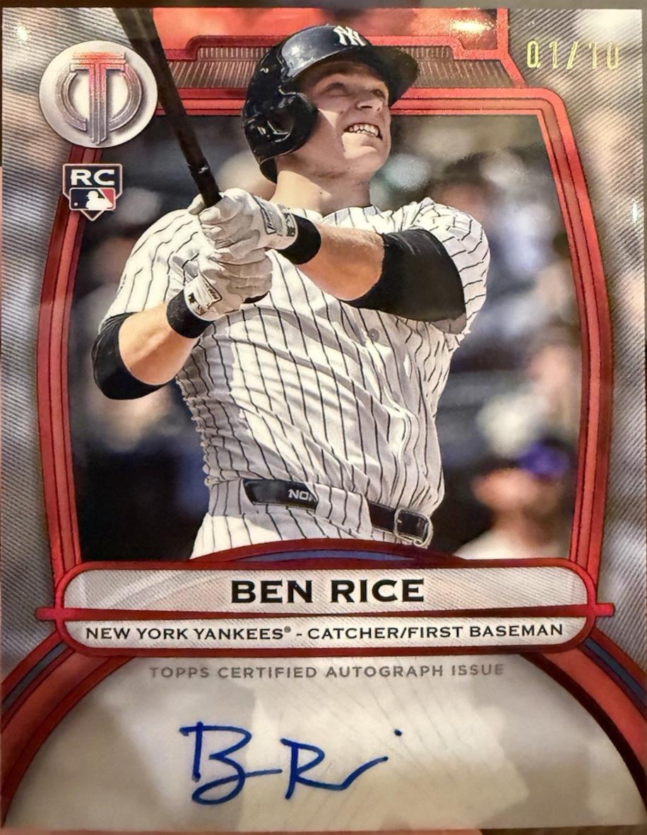 Ben Rice [Red] #TA-BR