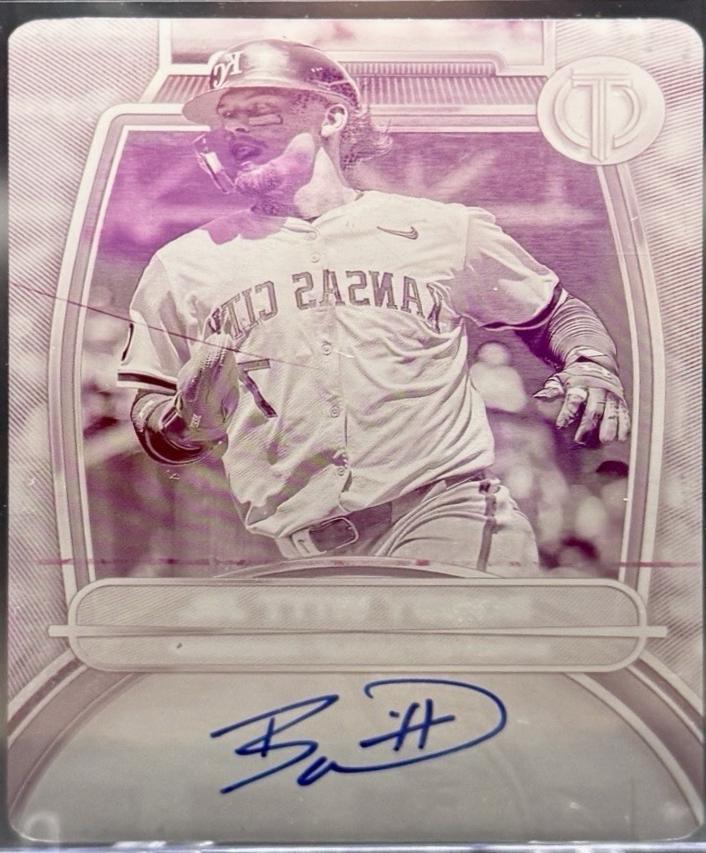 Bobby Witt Jr. [Printing Plate] #TA-BW
