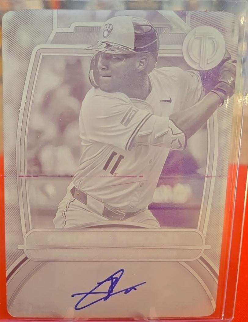 Jackson Chourio [Printing Plate] #TA-CHO
