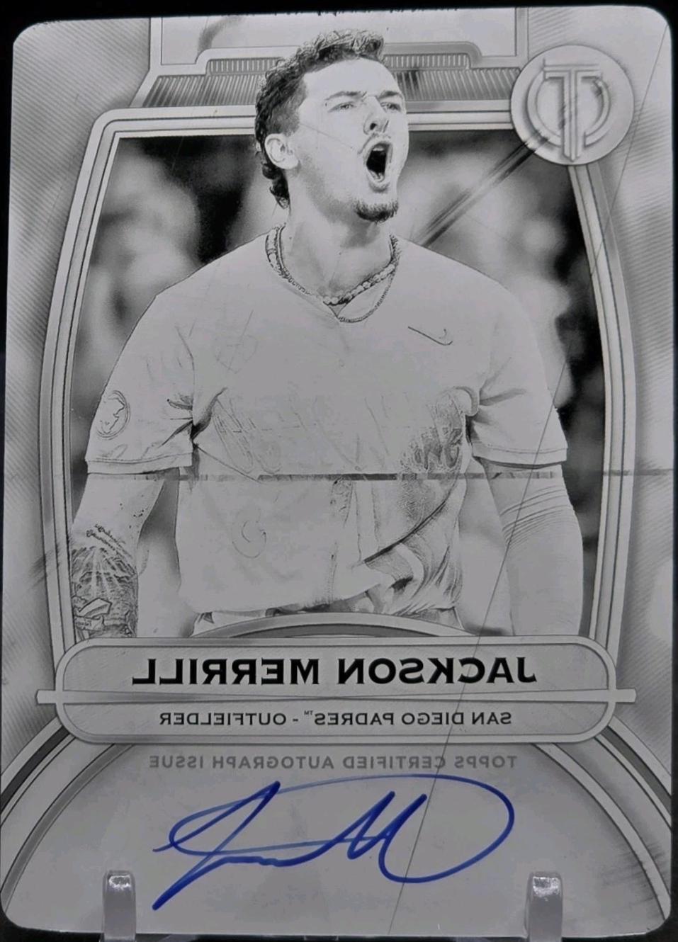 Jackson Merrill [Printing Plate] #TA-MER