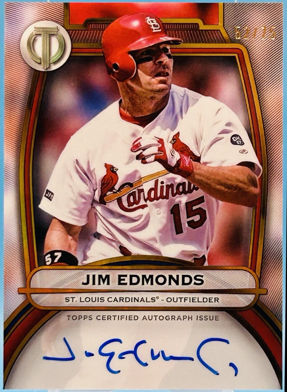 Jim Edmonds [Gold] #TA-JE