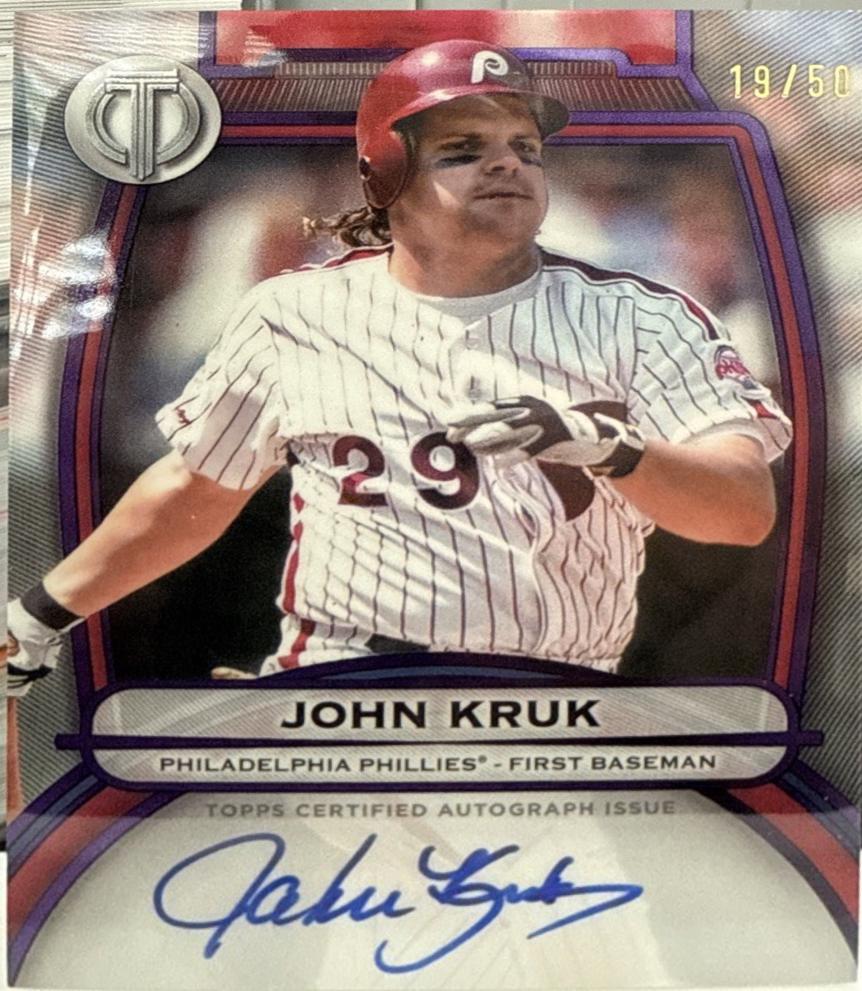 John Kruk [Purple] #TA-JK