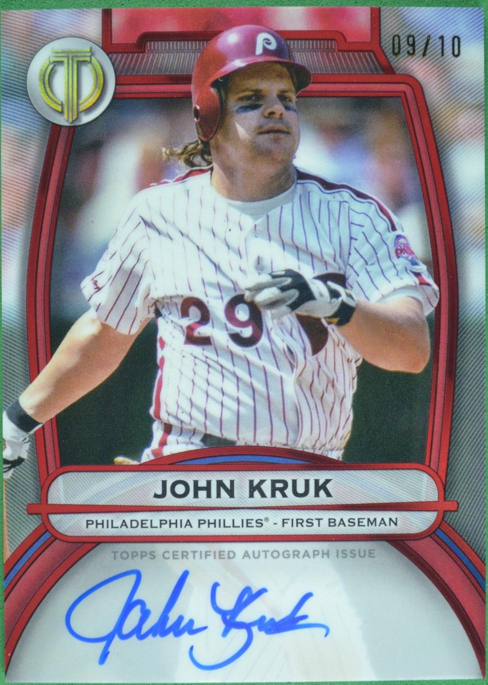 John Kruk [Red] #TA-JK
