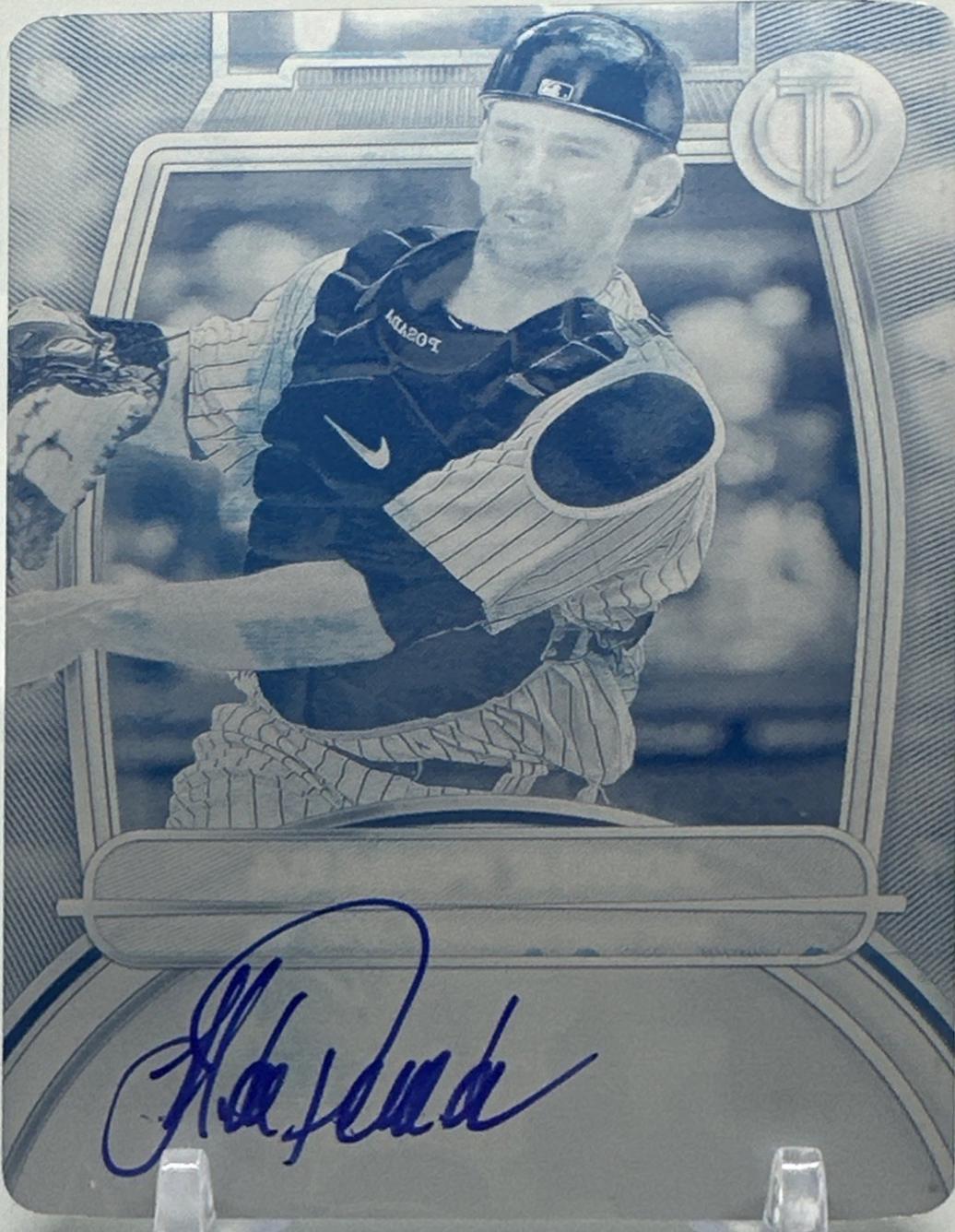 Jorge Posada [Printing Plate] #TA-JP
