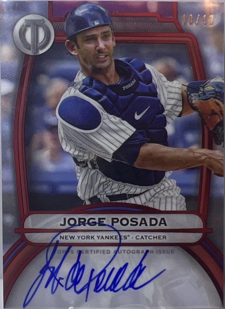 Jorge Posada [Red] #TA-JP