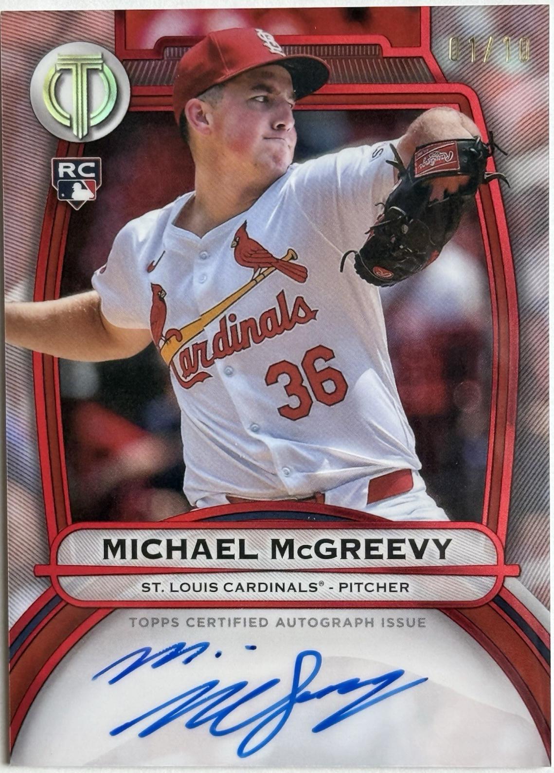 Michael McGreevy [Red] #TA-MMG