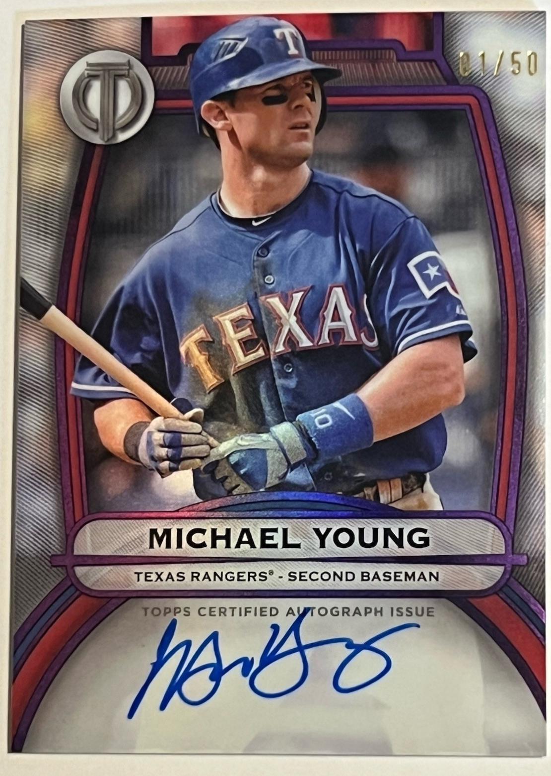 Michael Young [Purple] #TA-MY