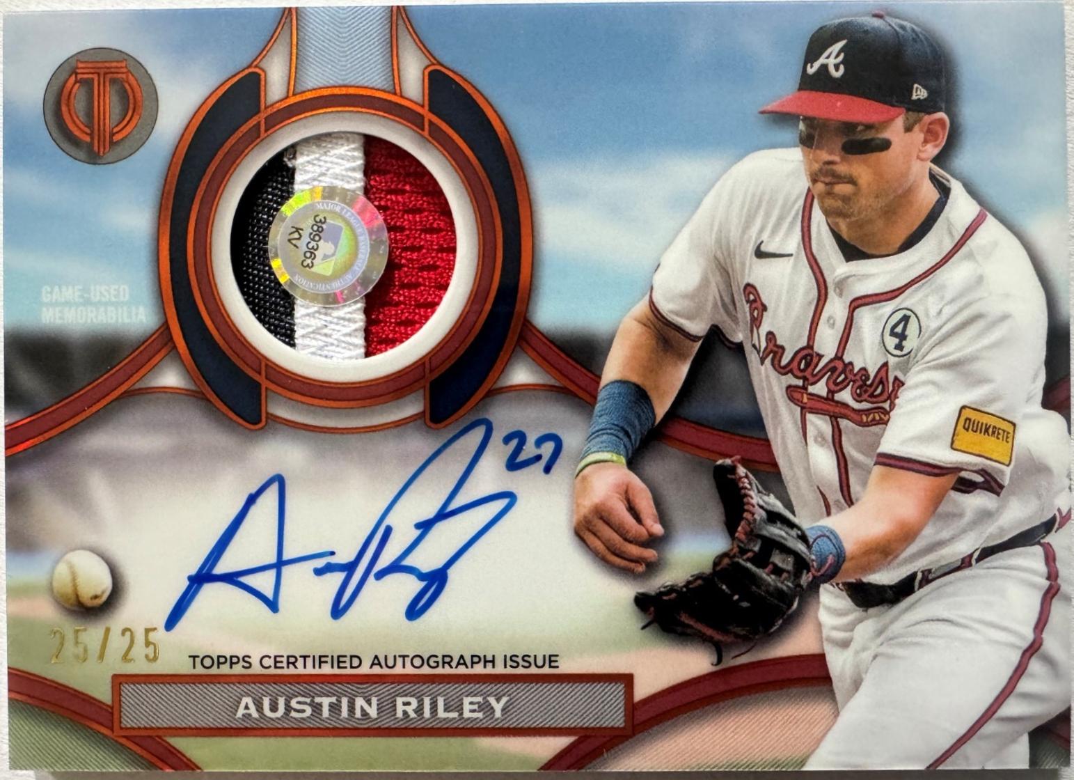 Austin Riley [Orange] #APA-ARI