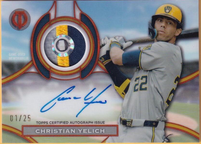 Christian Yelich [Orange] #APA-YEL