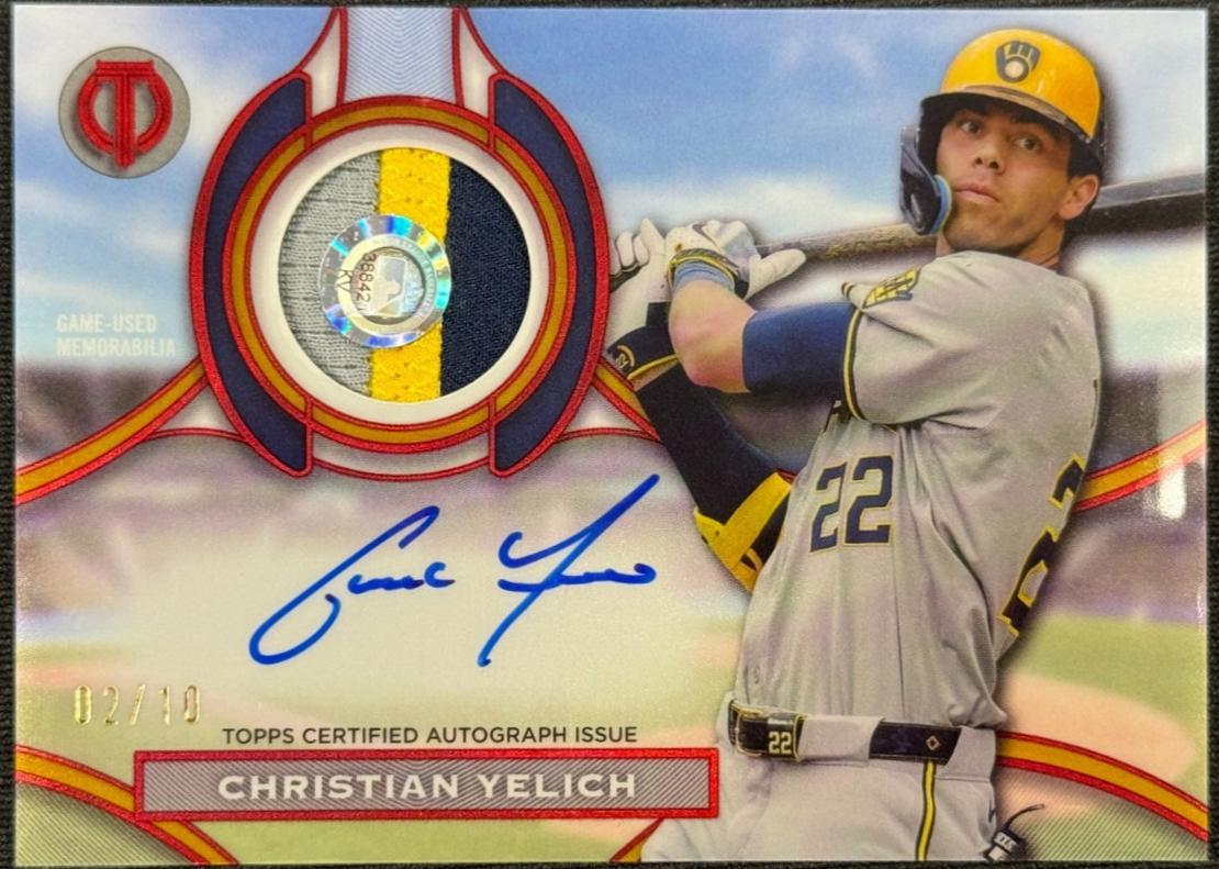 Christian Yelich [Red] #APA-YEL