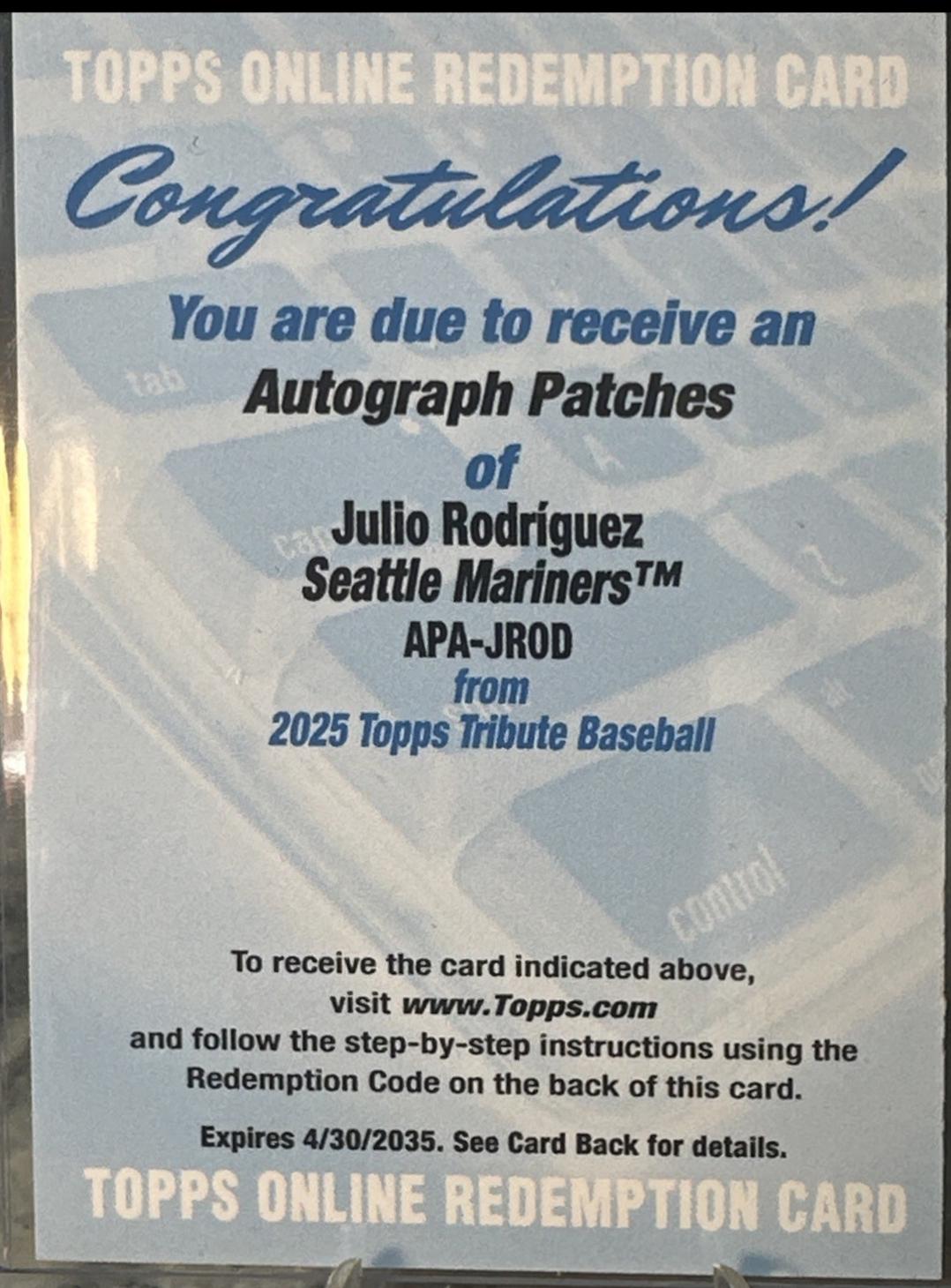 Julio Rodriguez #APA-JROD