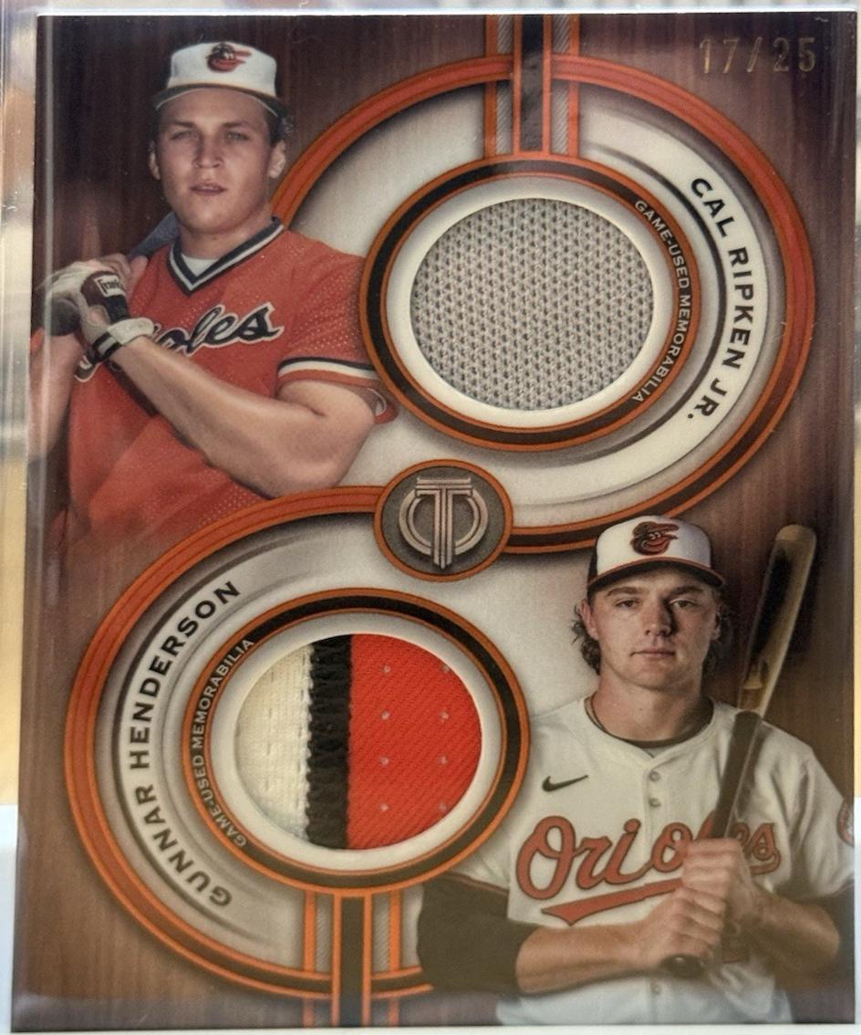 Cal Ripken Jr. / Gunnar Henderson  [Orange] #TPDR-PH