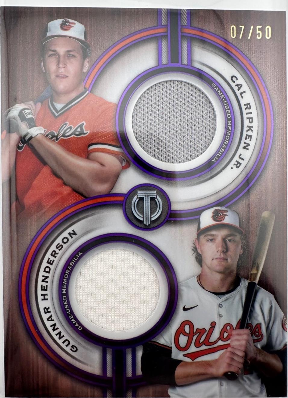 Cal Ripken Jr. / Gunnar Henderson  [Purple] #TPDR-PH