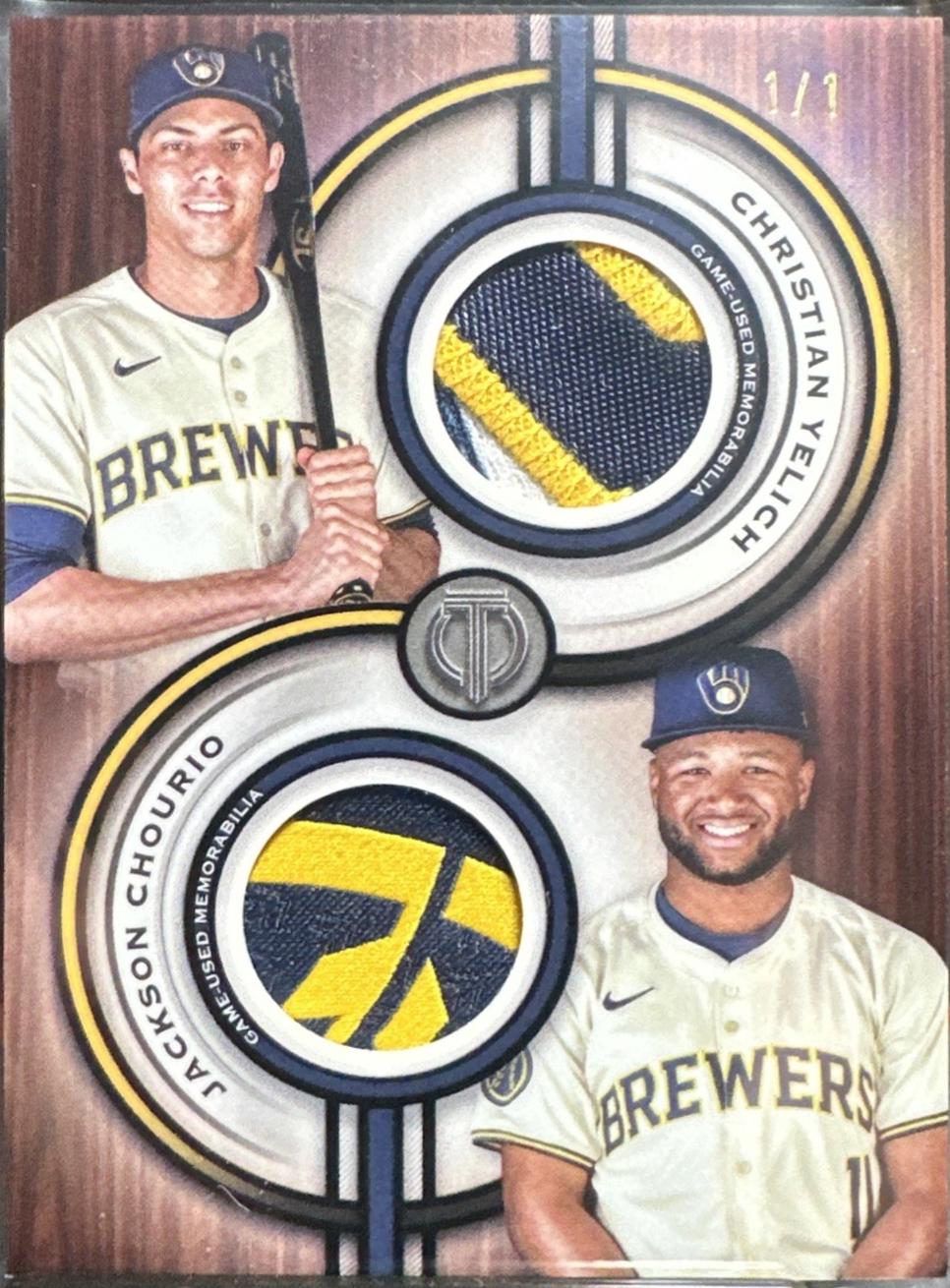 Jackson Chourio / Christian Yelich  [Black] #TPDR-YC