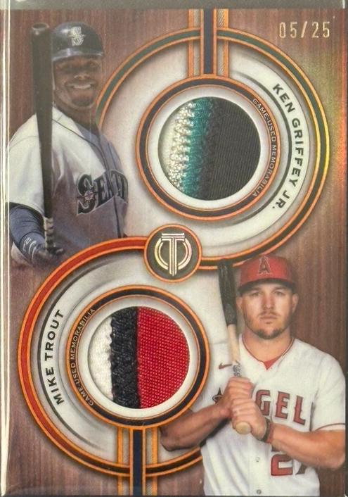Ken Griffey Jr. / Mike Trout  [Orange] #TPDR-GT