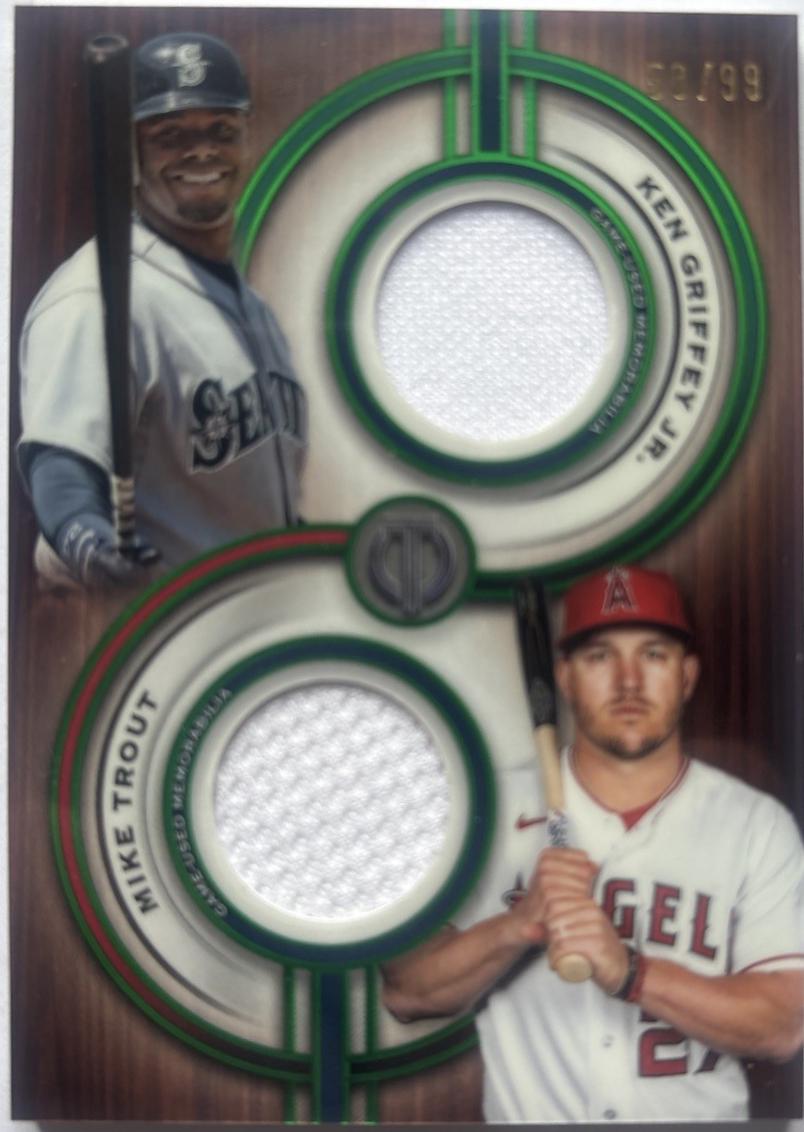 Ken Griffey Jr. / Mike Trout #TPDR-GT
